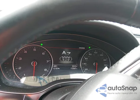 2012 Audi A7 Premium z USA, uszkodzony, nr VIN WAUYGAFC3CN071784